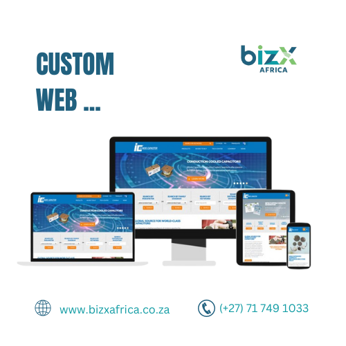 custom website developmentin gauteng